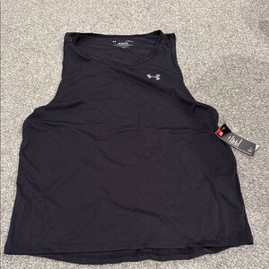 Under Armour Midnight Black Sleeveless Top
